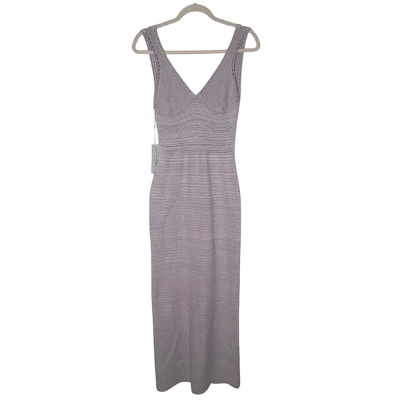 Torn By Ronny Kobo Madi Lavender Knit Dress NWT - Picture 4 of 16